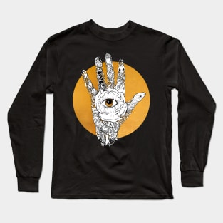 Palmistry Gold- Divination and Palm Reading Long Sleeve T-Shirt